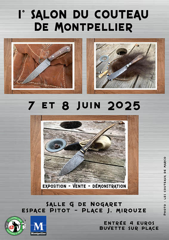 Premier Salon du Couteau à Montpellier