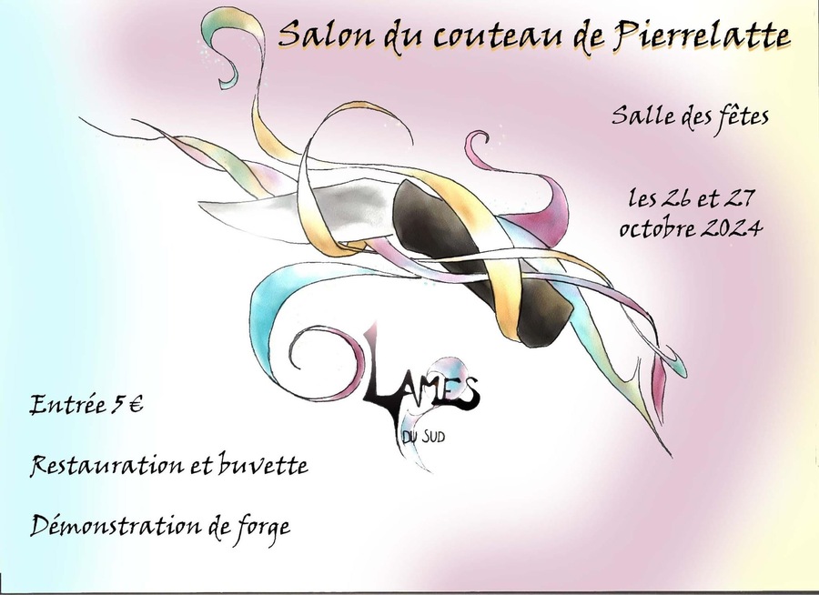 SALON DU COUTEAU D’ART DE PIERRELATTE
