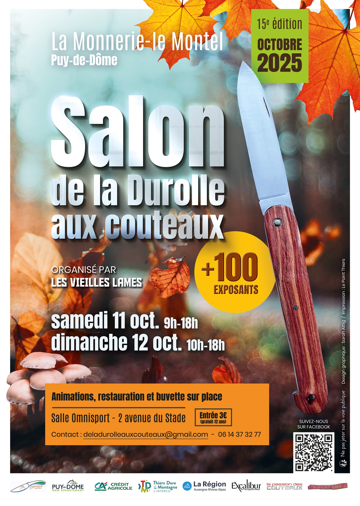 Salon de la Durolle aux couteaux